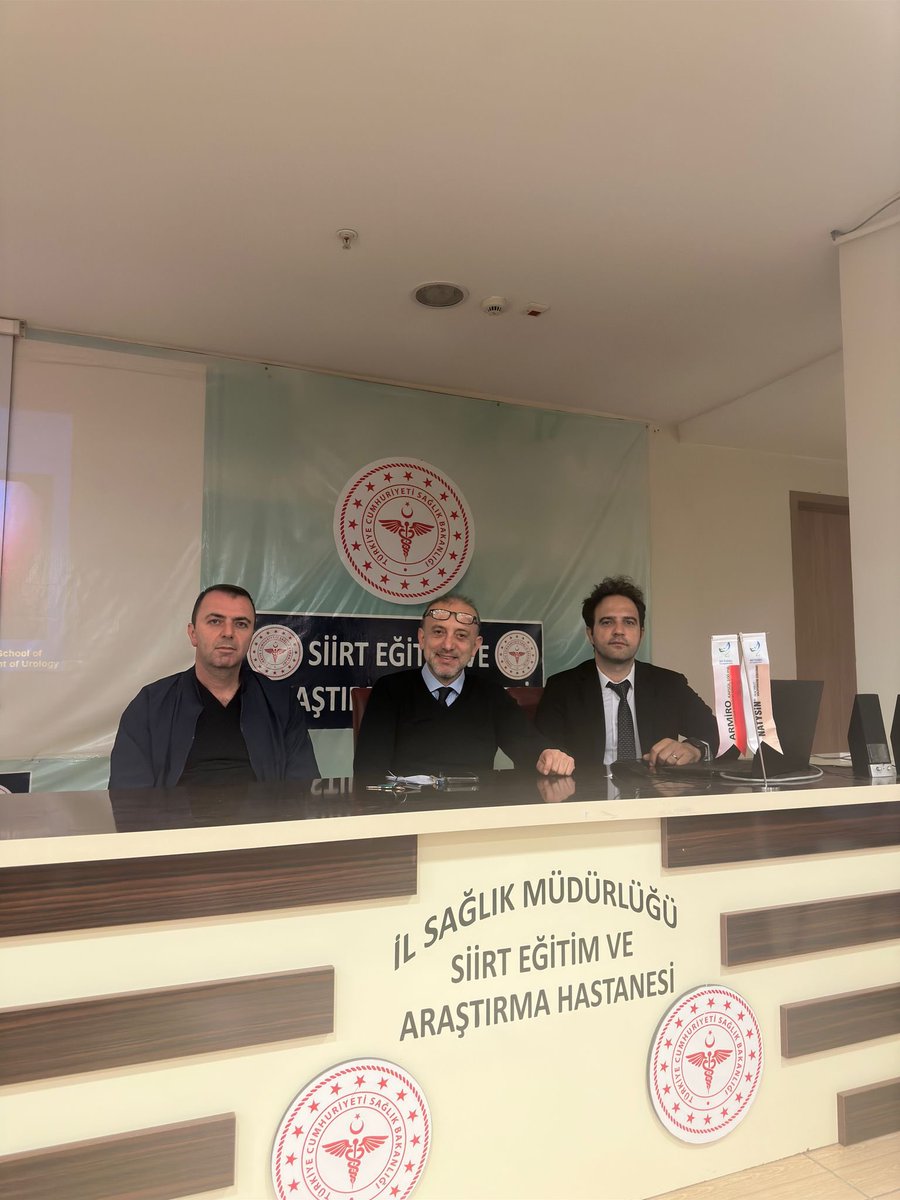 I had the privilege of joining a truly special meeting at Siirt Training and Research Hospital, beautifully organized by Assoc. Prof. Emrullah Durmuş and Dr. Aykut Koç. Every part of my country has its own unique beauty. And this time, we felt it in a different corner of Siirt.