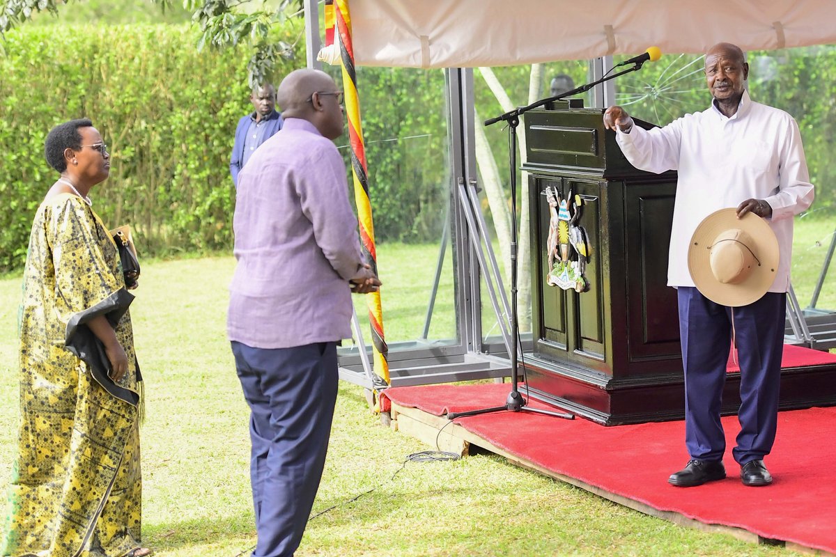 I joined the Rutamwebwa family in a thanksgiving ceremony honoring the late Yoweri and Esta while raising funds for Bishop Girls Rushere in Kiruhura District. I thank their son, Tayebwa, for maintaining his parents' legacy. I’m grateful for their pioneering role in religion—next
