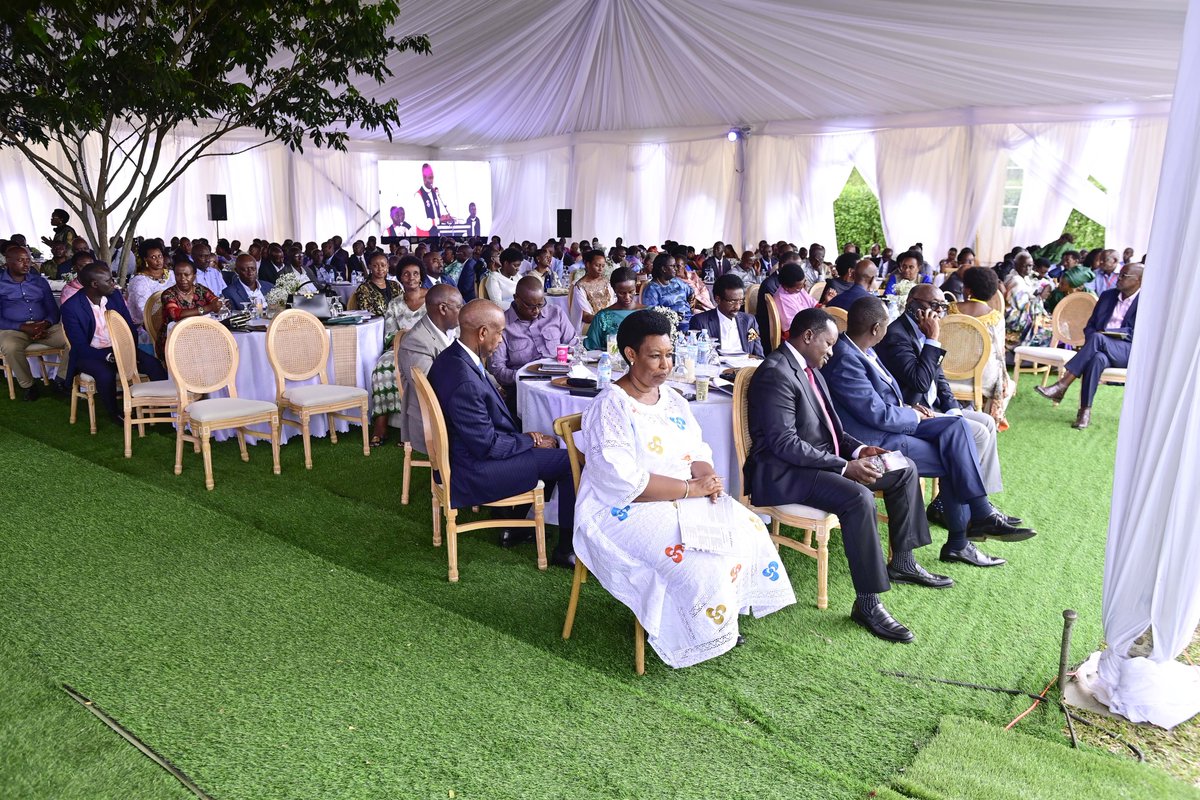 KagutaMuseveni's tweet photo. I joined the Rutamwebwa family in a thanksgiving ceremony honoring the late Yoweri and Esta while raising funds for Bishop Girls Rushere in Kiruhura District. I thank their son, Tayebwa, for maintaining his parents' legacy. I’m grateful for their pioneering role in religion—next year marks 60 years since I first met this remarkable couple. I encouraged everyone to adopt zero-grazing, irrigation, and avoid land fragmentation to ensure a stable milk supply. We will continue supporting the school initiatives.