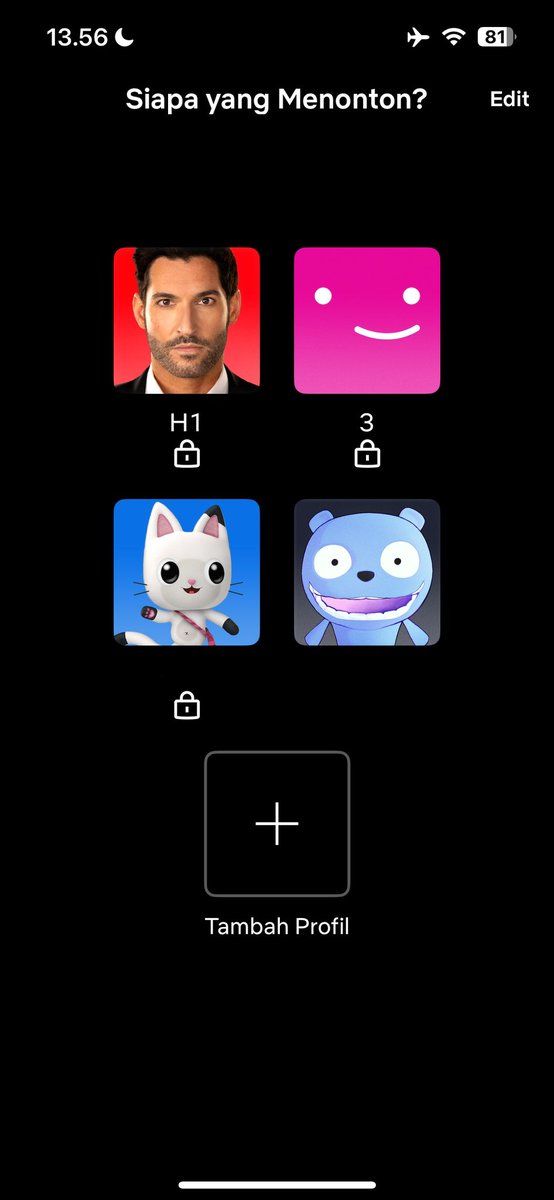 inrerlude's tweet photo. Netflix family nya yuk gaiss.. 23k sebulan bisa tv dan laptop nih.. sisa 3 slot lagi yak https://t.co/7KZmKcwJtP