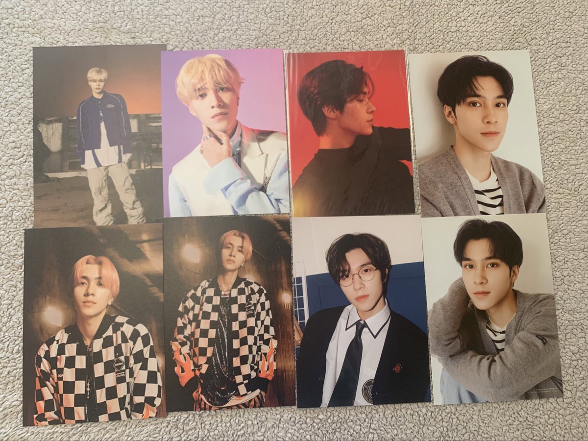 SijeuniMall's tweet photo. WTS/LFB
ONHAND AND READY TO SHIP
HENDERY NCT WAYV POSTCARDS 
50 each + LSF for 1st and 2nd pic
30 each + LSF for 3rd and 4th pic (except for postcards with heart emoji)

- 1 FREE if getting 3 or more photocards 

Can give discounts if getting 3 or more

Dm if interested https://t.co/Gy0ZshJ2FY