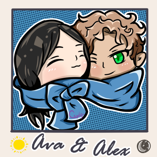 CeylonZephyr's tweet photo. Chibi art couple from my recently finished book Twisted Love by Ana Huang. Love the sunshine and grumpy troupe 🥴🥹 Not sure of the accuracy of their skin color and hair I just based it from the book 👉👈 I hope I did them justice 💙

#TwistedLove #AvaandAlex #chibiart #fanart https://t.co/DHK3WlQamm