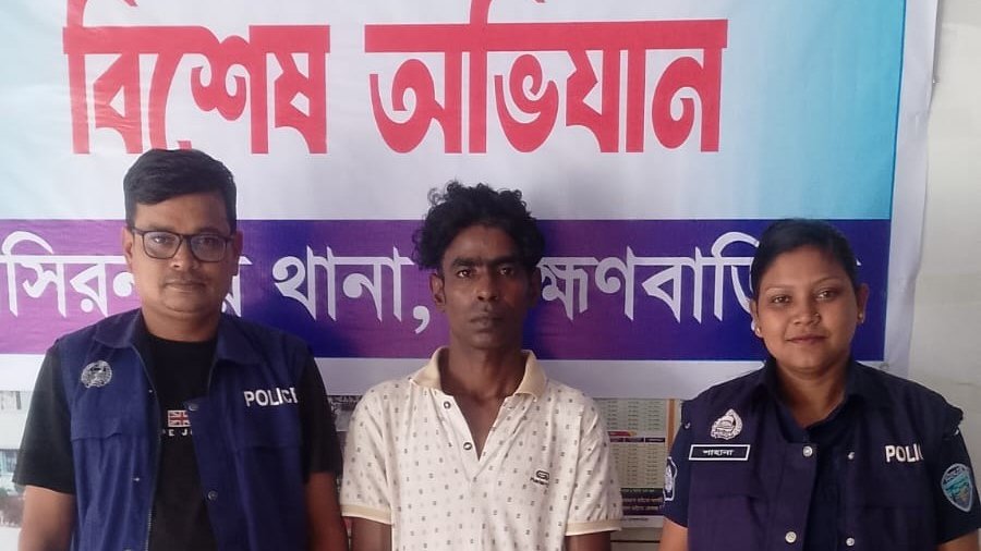 নাসিরনগরে দুই কেজি গাঁজা ও মোটর সাইকেল সহ মাদক কারবারি গ্রেফতার