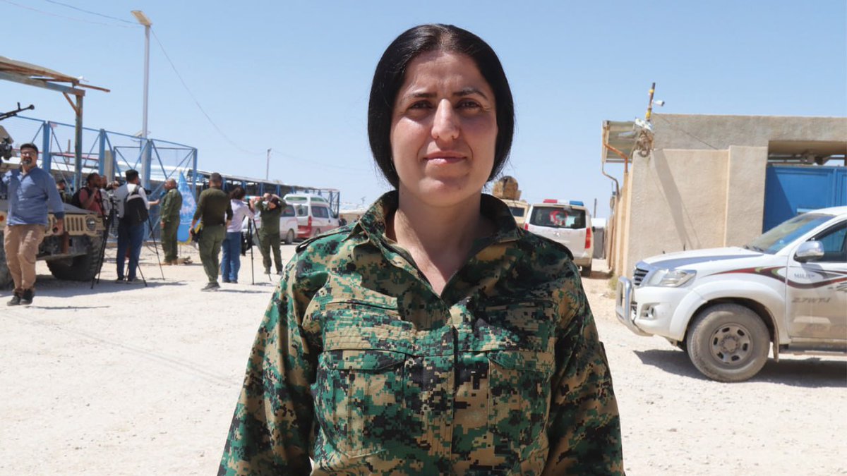 ypj_enformasyon's tweet image. 📝YPJ Askeri Konseyi üyesi Avinar Derik:
📌DAİŞ 'in oluşturduğu tehdit küreseldir.
📌İşgalci Türk Devleti saldırıları DAİŞ'in zihniyetinden farklı değildir
📌DAİŞ cihatçı ideolojisiyle çocukları eğitiyor
📌Dünya DAİŞ'e karşı kendini sorumlu görmüyor