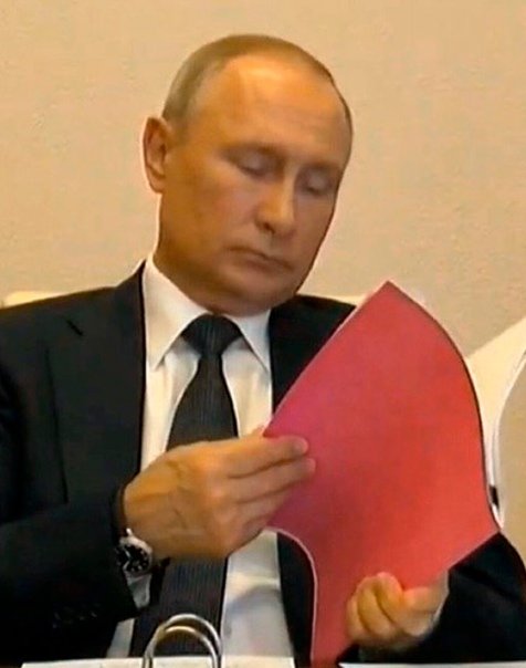 🚨🚨 MAJOR ALERT: PRESIDENT VLADIMIR PUTIN HAS JUST RECEIVED A RED FOLDER !!!