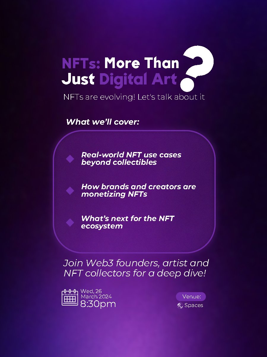 Mastercbrown's tweet image. GRAPHICS x WEB3 = MY NEW ERA

This is my first POW as I dive into the world of decentralized creativity.

I’m a graphics designer making my mark in the Web3 space.

Show love. Drop feedback. Let’s connect.
#Web3Graphics