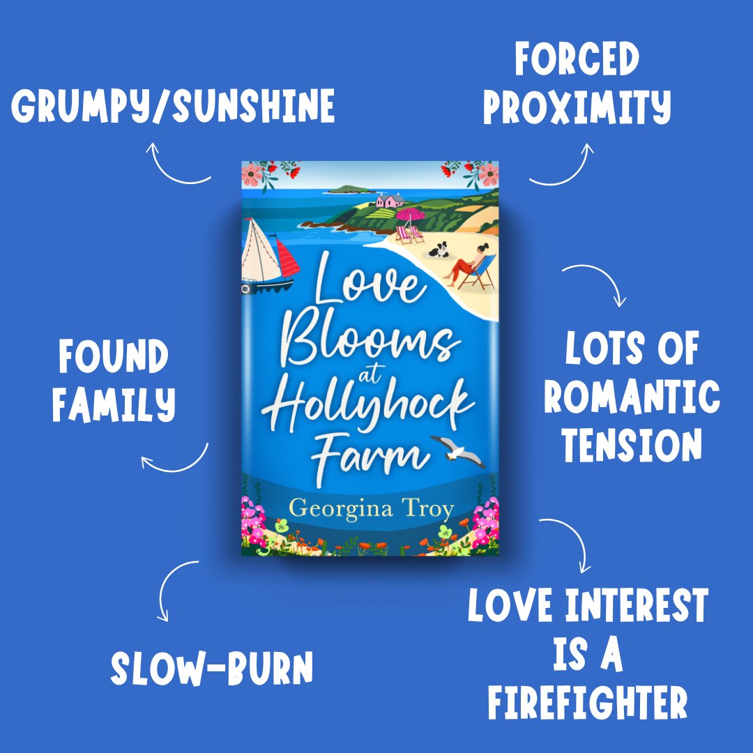 Boldwood Books (@boldwoodbooks) on Twitter photo Happy publication to <a href="/GeorginaTroy/">⛱️Georgina Troy~Author📚❤️🌞</a>! 🎉
Set sail for the idyllic island of Jersey in #LoveBloomsAtHollyhockFarm, a gorgeous new romance, perfect for fans of Rachael Lucas and Phillipa Ashley! 📖🪸
Don't miss out—Grab your copy now: mybook.to/LoveBloomsat 🌊 🐚 Happy publication to <a href="/GeorginaTroy/">⛱️Georgina Troy~Author📚❤️🌞</a>! 🎉
Set sail for the idyllic island of Jersey in #LoveBloomsAtHollyhockFarm, a gorgeous new romance, perfect for fans of Rachael Lucas and Phillipa Ashley! 📖🪸
Don't miss out—Grab your copy now: mybook.to/LoveBloomsat 🌊 🐚