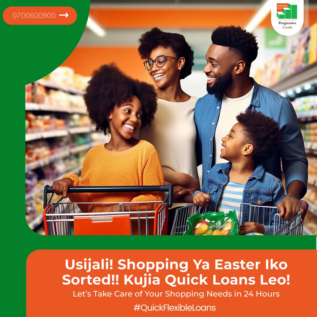 progressivecrke's tweet photo. Easter Shopping? Sorted!
No stress, no delaysβjust quick cash for all your Easter needs! ποΈπ° Get a fast loan in minutes and enjoy the holiday hassle-free.
π Apply Today: https://t.co/o3DAJdU9Go
π 0700600900
#EasterSorted #QuickCash #SpeedNaProgressive https://t.co/IZGG7fg23I