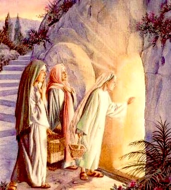 في سبت النور، أتت مريم المجدلية ومعها مريم أُم يعقوب وسالومة إلى القبر ومعهن الحنوط والأطياب لدهن جسد يسوع، فوجدن الحجر قد دُحرج عن القبر، وشاب بحلة بيضاء قال لهن: "لا تندهشن، أنتن تطلبن يسوع الناصري المصلوب، لقد قام".. فلنفرح بانتصار وقيامة الرب، لأنها أيضاً قيامتنا #المسيح_قام