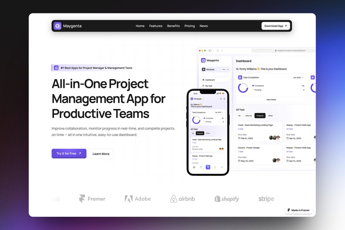 samar_jamil7's tweet image. Working on an exciting new @framer Template ; )

Keep an eye out for sneak peeks!
