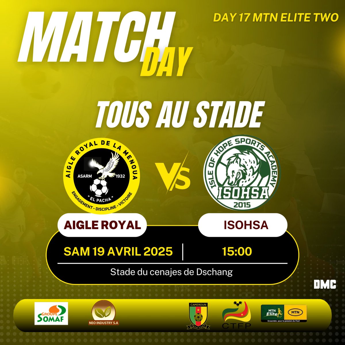 asarm_club's tweet photo. π¨ #ACTE4 LA #RECONQUΓTE π₯
LE JOUR J EST ARRIVΓ !
Aujourd'hui, nous allons vivre le match le plus important de la première phase de la saison... Une victoire cet après-midi nous propulserait directement et sans calcul aux play-offs UP !
#AIGISO
#πΈππππ«πΈππππ π¦
ππ€ https://t.co/vppSpduthX