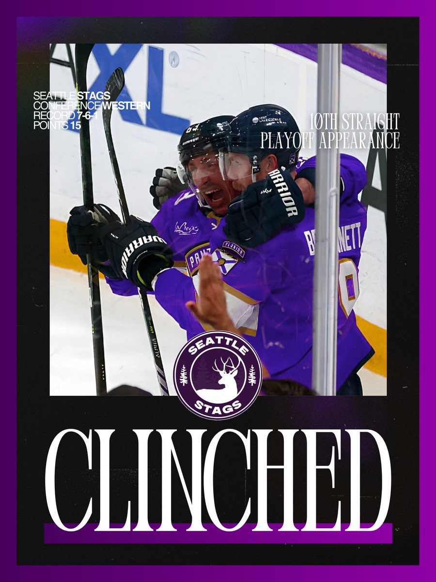 HCAHockey's tweet photo. NOVIKOV AND BENNETT PLAY HERO WHILE SPOILING THE SURGE'S CHANCE AT THE PLAYOFFS 🤩

The @HCAStags punch their ticket to the #HCAPlayoffs with a Vyacheslav Novikov OT Winner! https://t.co/QyhPq5Ou6J