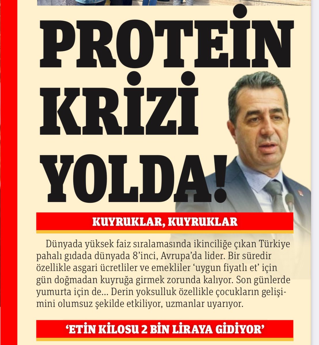 SalihUzunDr's tweet photo. Bu da oldu!

23 yılda gördüğü her yeşili kazdı, beton döktü.
Su gördü, beton döktü.
Ağaç kesti, beton döktü.

Parayı betona yatırdı, hayvanı ithal etti.

Dünyanın en mümbit topraklarında, PROTEİN KRİZİ yaşatmak için ancak BETON KAFALI olmak gerekir https://t.co/vA0goa3Awz