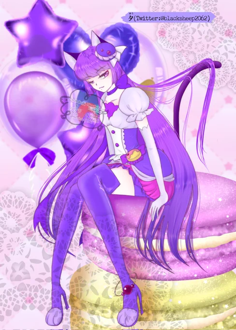 しんぽんさん 主催のアンソロ、#髪型チェンジプリキュアにキュアマカロンで参加いたしました!通販もありますのでぜひ!詳しくは引用元のツリーをご覧ください(*'∀`*) 