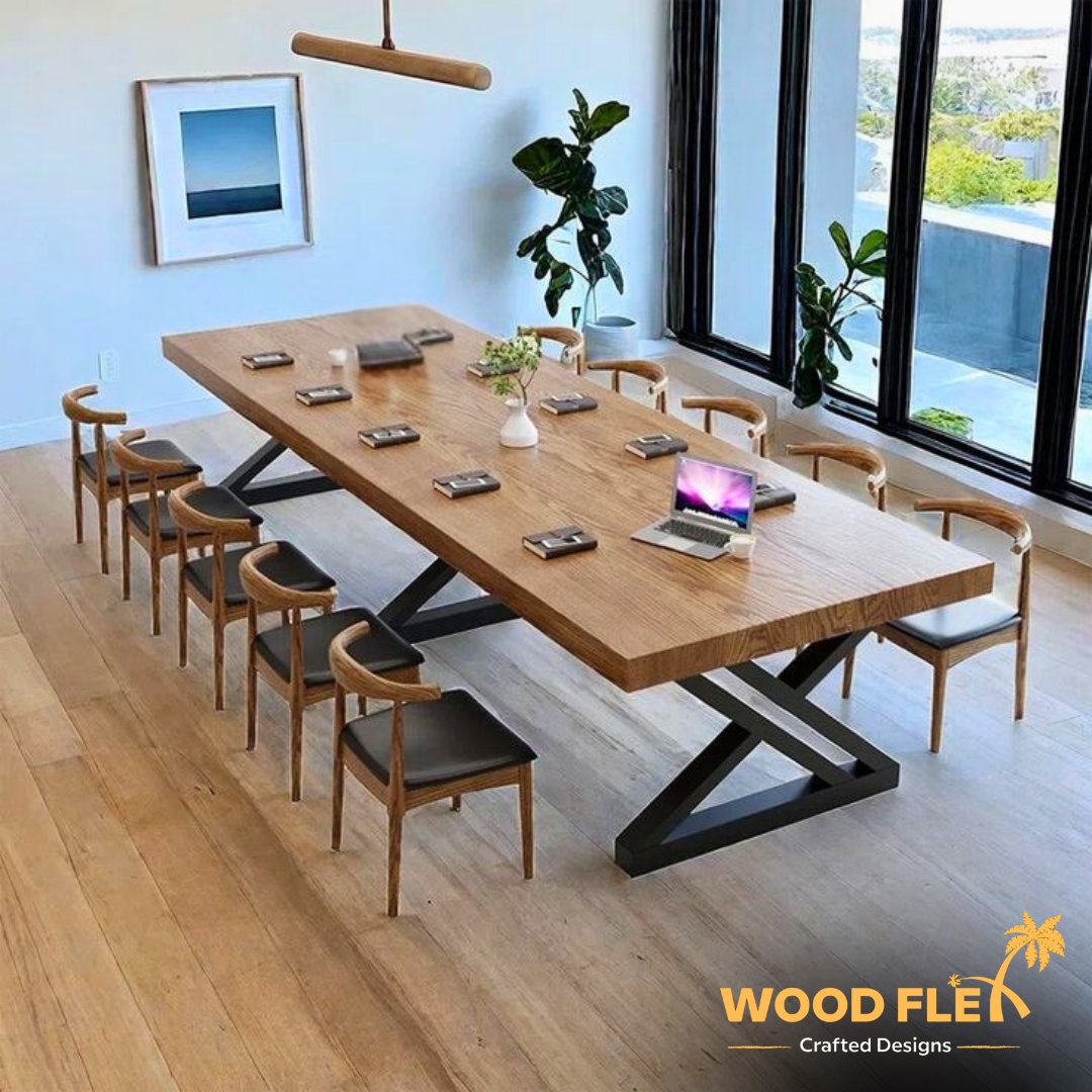 woodflexug's tweet image. Where big ideas meet bold design — the perfect conference table for impactful conversations. 💼✨

#WoodFlex #ConferenceStyle #BoardroomElegance #SmartSpaces #FurnitureThatWorks