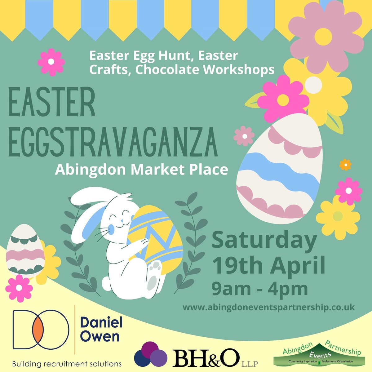 Bring your children along to Abingdon Market Place today (9-4) for the FREE Easter Egg Trail, &amp; collect the trail from us &amp; return to collect a chocolate egg &amp; a sticker!

We will also be running a fundraiser for AbingdonCarousel
 so bring your £1s to win some 🍫🍫🍫
