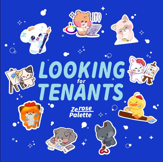 ZE_Palette's tweet image. Hello, talented zerose! 🎨

𝗭𝗲𝗿𝗼𝘀𝗲 𝗣𝗮𝗹𝗲𝘁𝘁𝗲 x @eternity__s 
membuka pendaftaran 𝗖𝗼𝗹𝗹𝗲𝗰𝘁𝗶𝘃𝗲 𝗕𝗼𝗼𝘁𝗵 untuk market event di acara ZB1's 2nd anniversary ✨️

📩 Submit portofolio kalian via form
forms.gle/kQkhGmybgnWKgc…