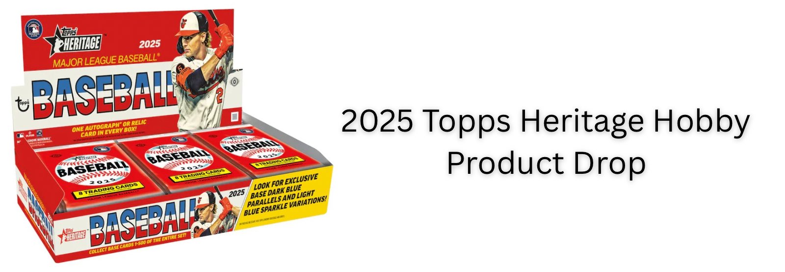 2BOX】2025 Topps Heritage Hobby【シェリンク付】（2025 Topps 