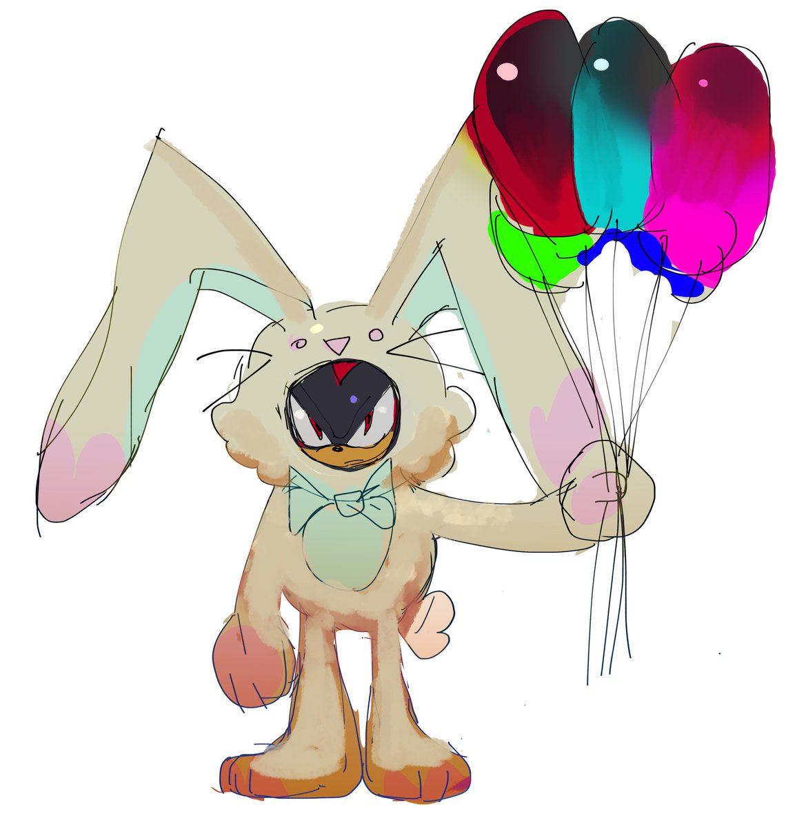 amongusfartvore's tweet photo. happy easter. is this the “bunny suit shadow” yall were on about https://t.co/Hz4FV1iWZI