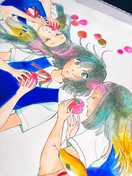 すんごい前のアナログカラーを見つけて懐かしくなるなど… 