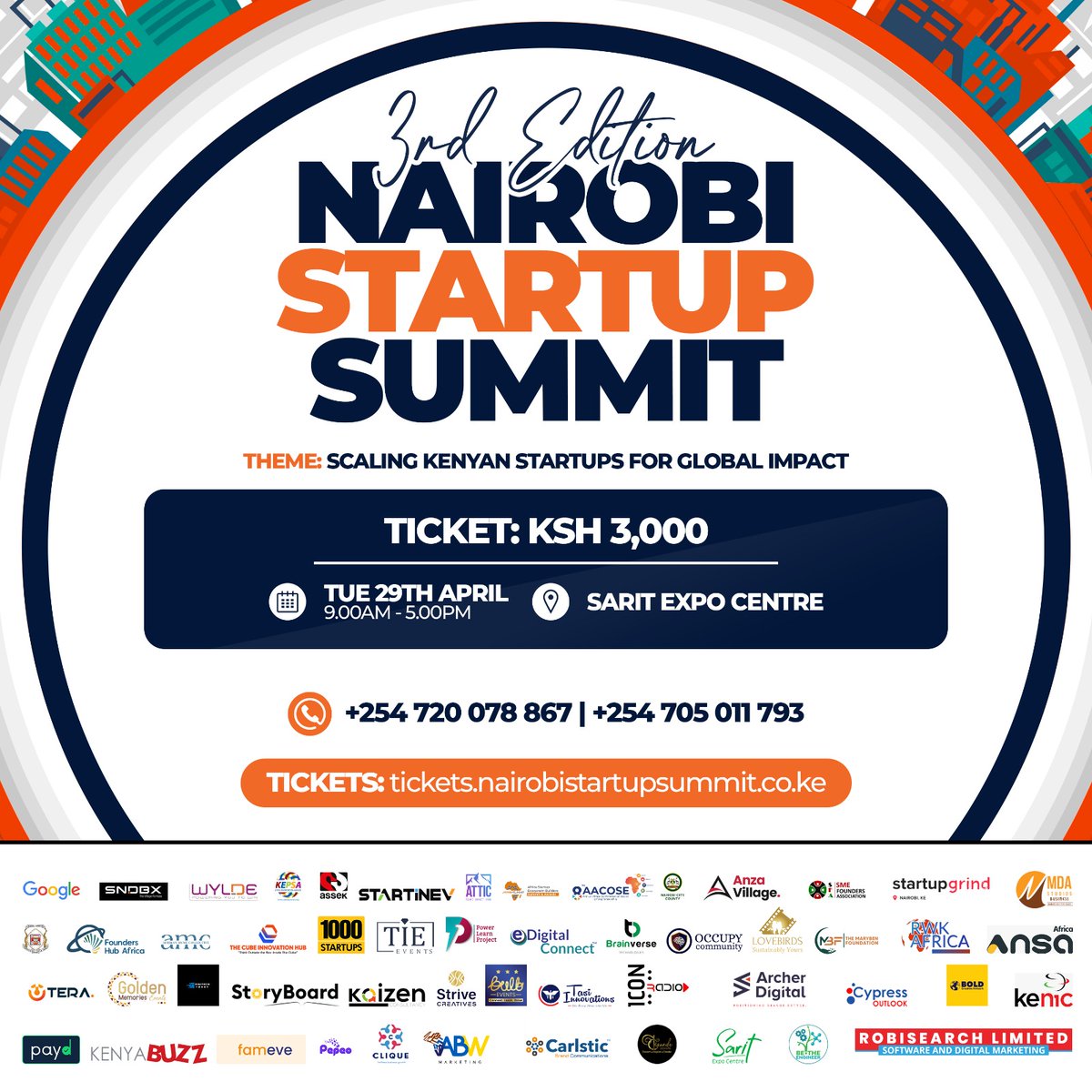 BbtKenya's tweet photo. Excited to attend the Nairobi Startup Summit on April 29th at Sarit Expo Centre!
The knowledge gained will help us empower our community to do business God’s way-as we prepare for our upcoming Entrepreneurs Breakfast on May 10th, 2025 at The Mark Hotel.
#NairobiStartupSummit https://t.co/Cdc1b387th