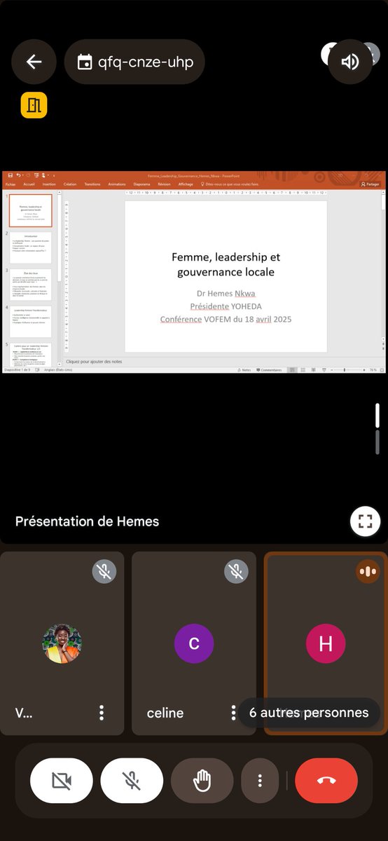 ClassPro_237's tweet photo. Un seul mot, merci pour cette session inspirante @HemesNkwa . ✨🙏🏿

#ClassPro
#VOFEM2025
#LeadershipFeminin
#gouvernancelocale https://t.co/kEksIjKgNn