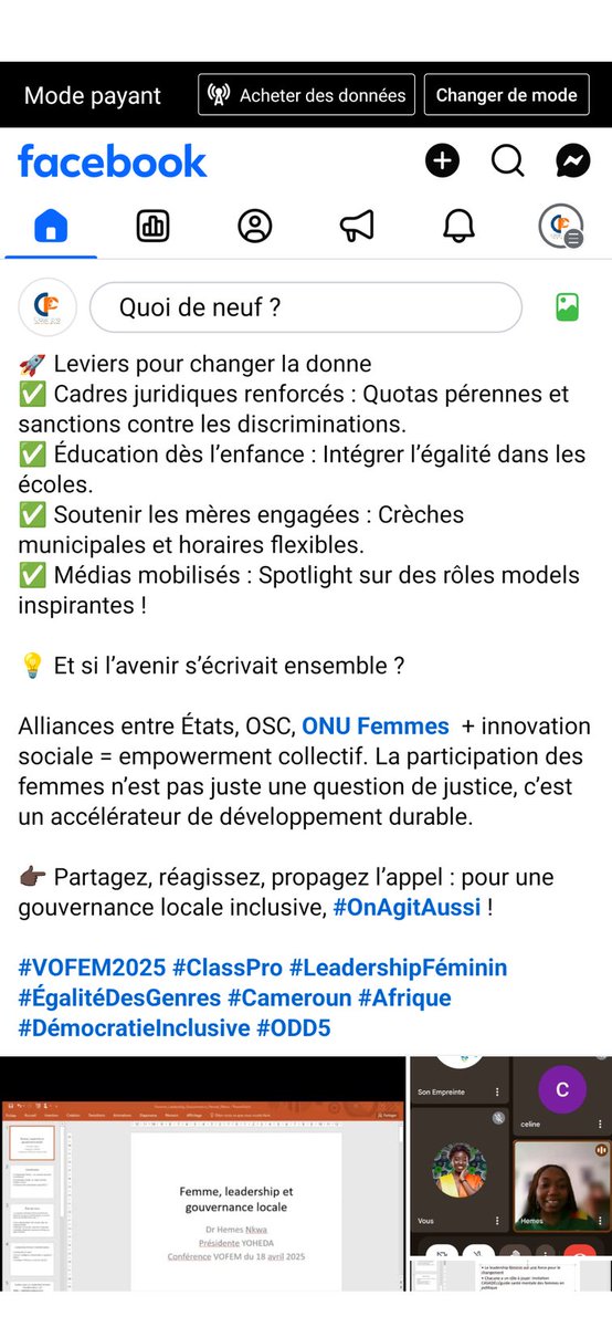 ClassPro_237's tweet photo. Un seul mot, merci pour cette session inspirante @HemesNkwa . ✨🙏🏿

#ClassPro
#VOFEM2025
#LeadershipFeminin
#gouvernancelocale https://t.co/kEksIjKgNn