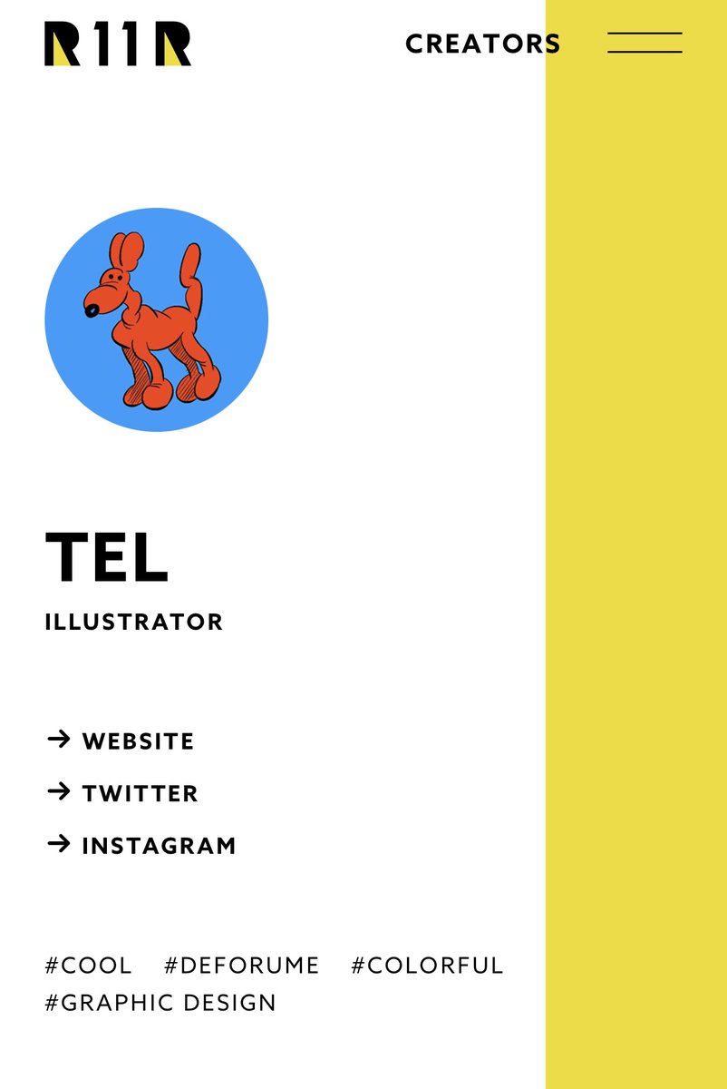 🆕R11R NewCreators🆕
TEL様【<a href="/TL2_358/">℡</a>】

掲載情報はこちらから💡
r11r.jp/creator/18710/

R11Rは「一人では見えなかった景色」を共に創造する「世界でいちばん、クリエイターの才能を信じるクリエイティブ・スタジオ」です。

お問い合わせ
【r11r.jp/contact/】
#illustration #R11R