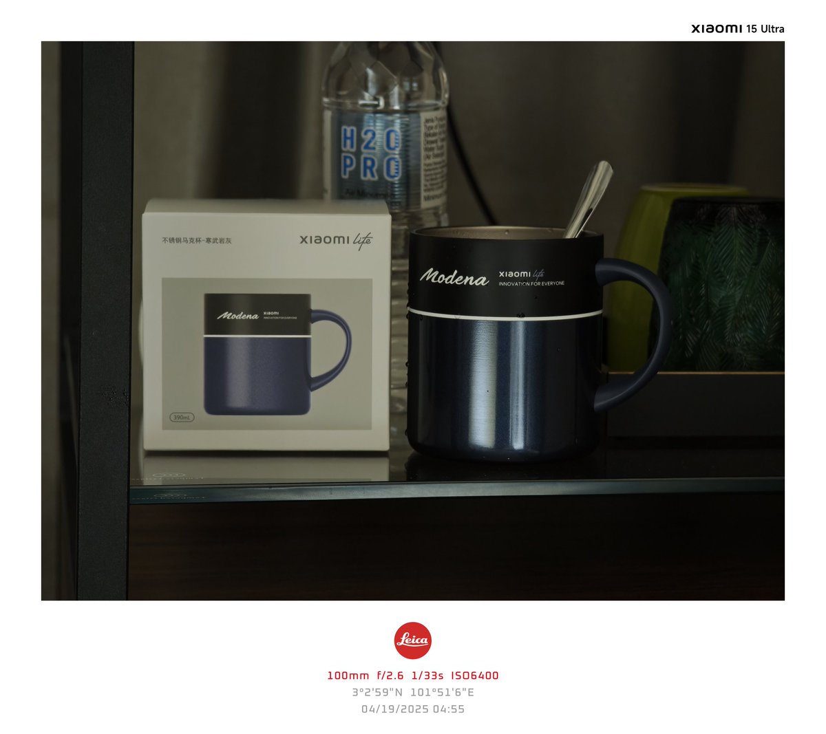 fsenada's tweet photo. Adopting the #XiaomiLife and adding the Cambrian Grey Stainless Steel Mug to my Xiaomi Cup Collection... #XFF2025 https://t.co/fsw89anKq4