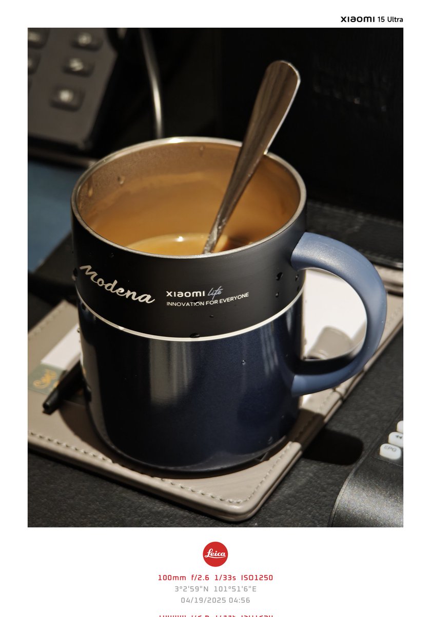 fsenada's tweet photo. Adopting the #XiaomiLife and adding the Cambrian Grey Stainless Steel Mug to my Xiaomi Cup Collection... #XFF2025 https://t.co/fsw89anKq4