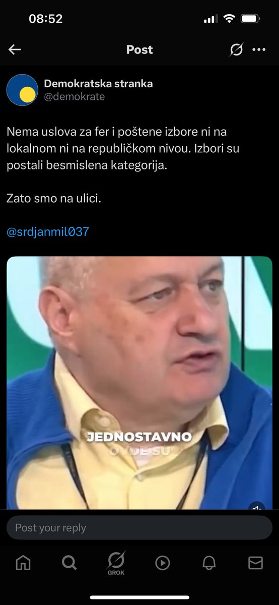 BaneJosifovic's tweet photo. Kaze predsednik @demokrate da su republicki i lokalni izbori postali besmislena kategorija, a onda na lokalne izbore u Zajecaru njihova poslanica Dragana Rašić i clanovi GO DS Zajecar se kandiduju ispred @pokretslobodnih . Toliko o principima, samo vlast i fotelje! https://t.co/QkX2xp2hXP