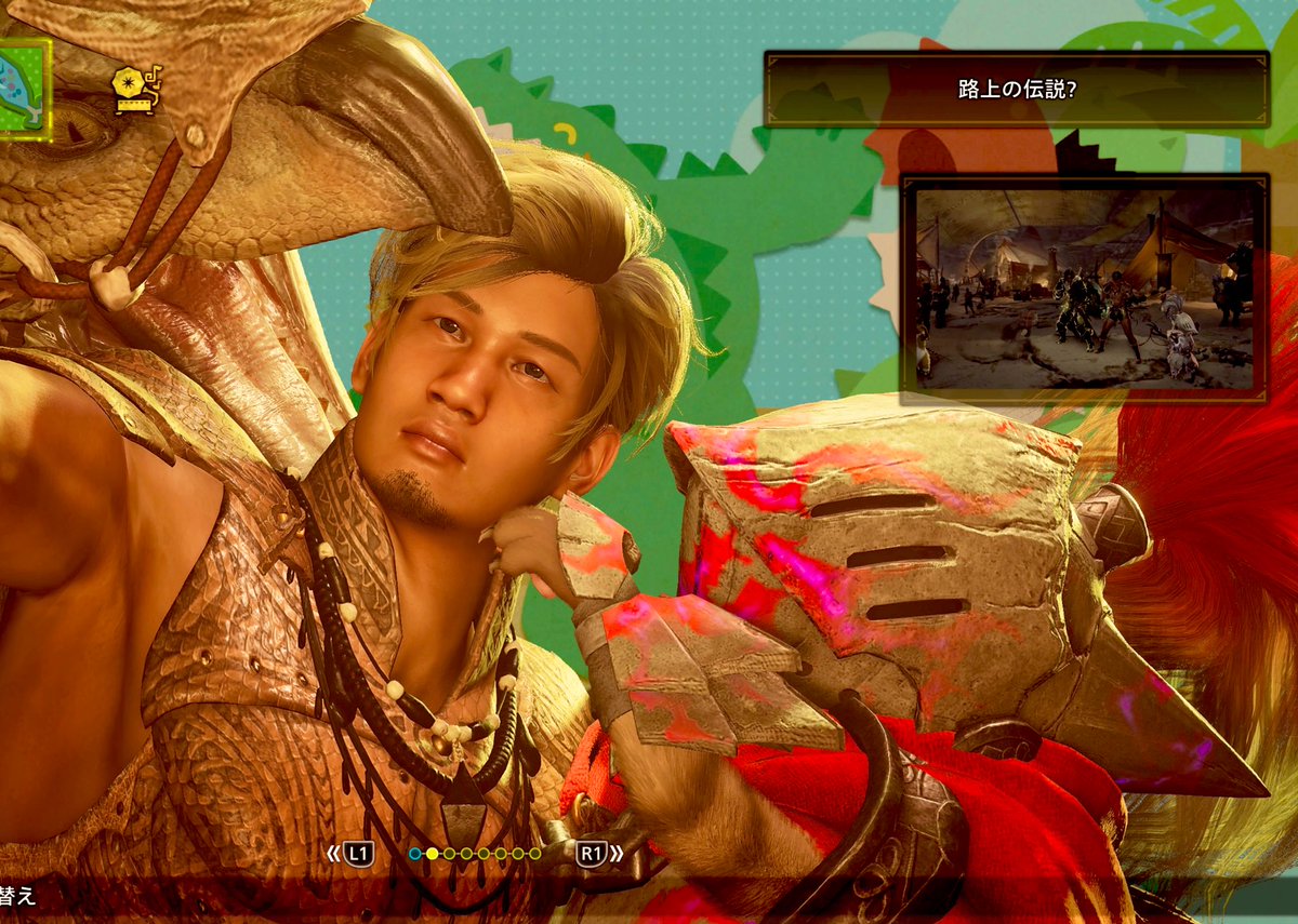 MHWTTK's tweet photo. 集会所で遊んでたら見つけて笑ってしまったwww https://t.co/RZ6kI40bLS