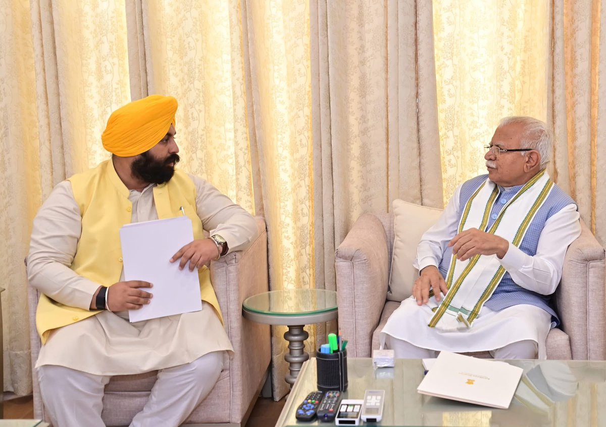 Met Hon’ble Union Minister of Power Shri <a href="/mlkhattar/">Manohar Lal</a> ji in Chandigarh and requested his urgent intervention for redevelopment of Nangal town as most of its part fall under BBMB.

From a glass-roof train from Nangal to Bhakra, to riverfront on Nangal Lake, a modern lease policy,