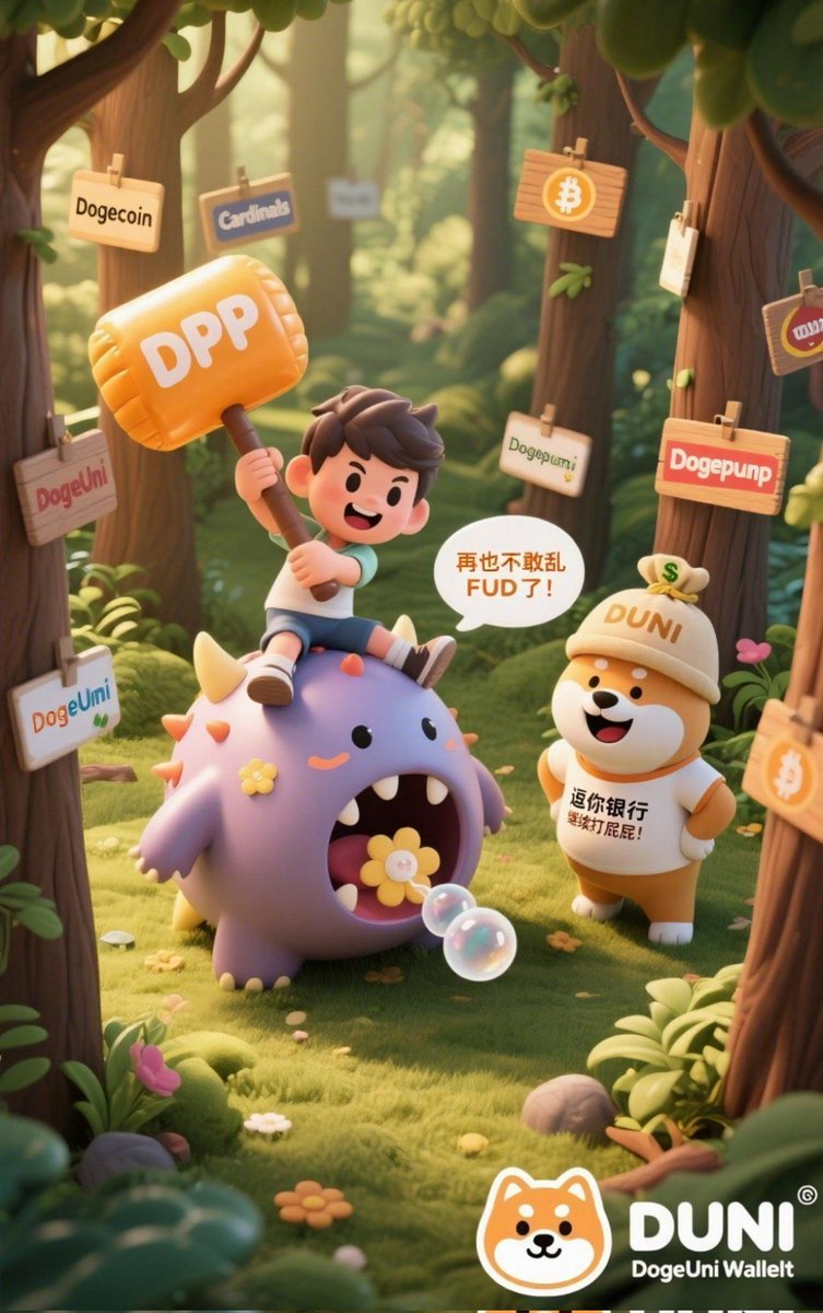 再敢乱FUD，打烂你屁屁！$DPP，$DUNI to the moon!