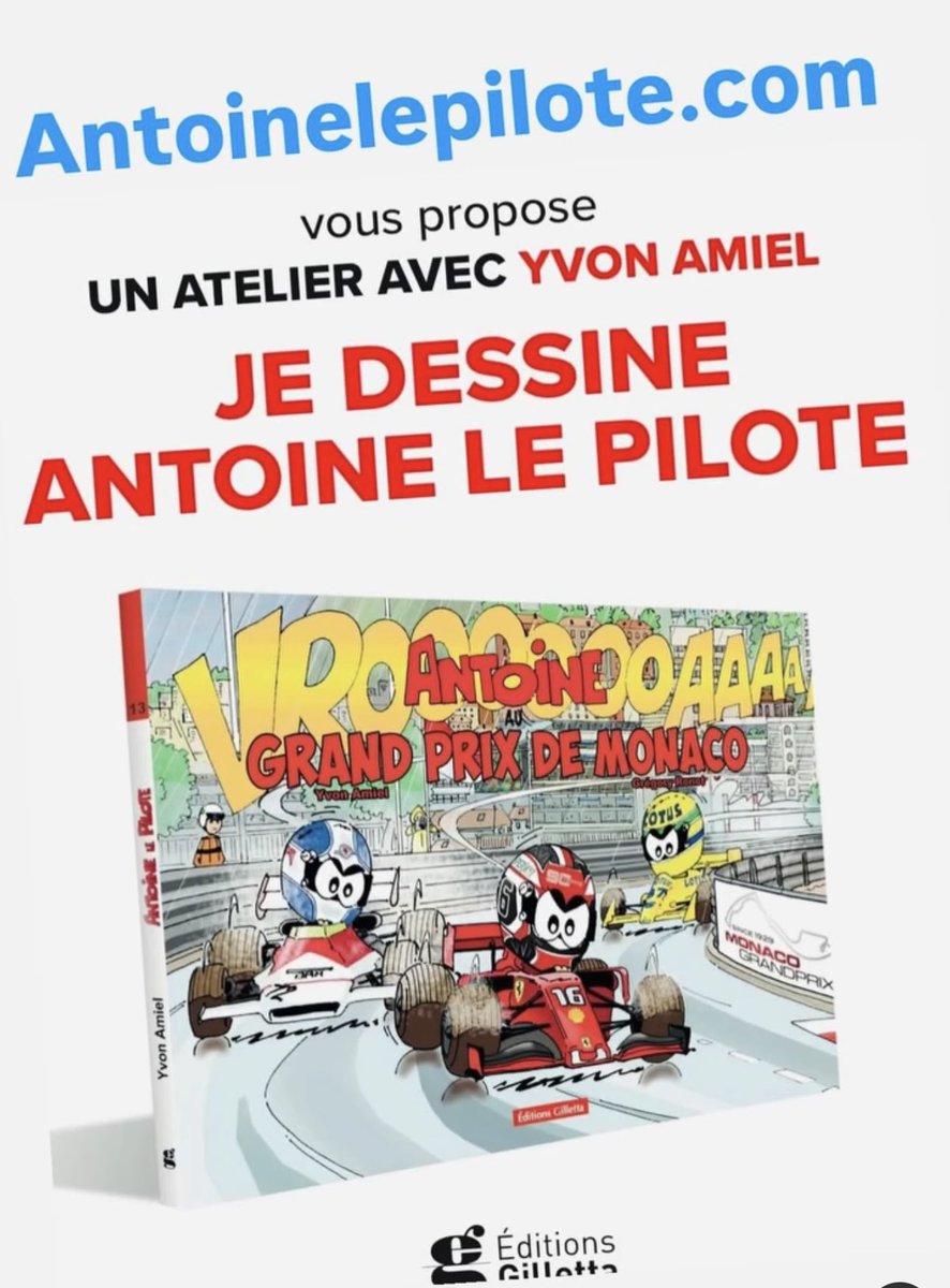 YvonAmiel's tweet photo. Apprenez à Dessiner une Formule 1 à la façon Antoine le Pilote ! 🖌️🏁
#antoinelepilote #atelierdessin #jedessine #formule1 😍
https://t.co/3iftqSIJL7 https://t.co/I1wuYpf3Aj