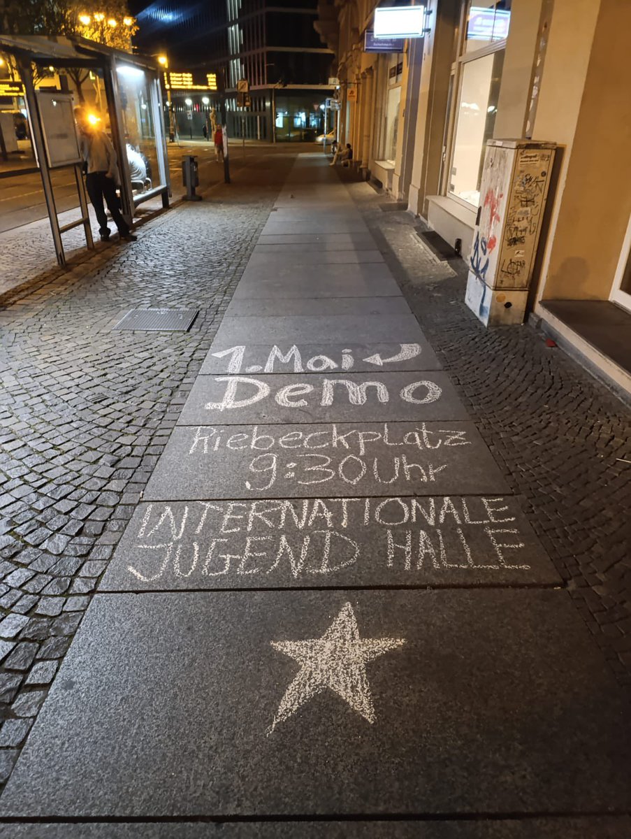 Interjugend's tweet photo. [#Halle (Saale)]

Heraus zum 1. Mai!

9:30 / Riebeckplatz

#Hal0105 #1Mai https://t.co/0bpUKxzTD9