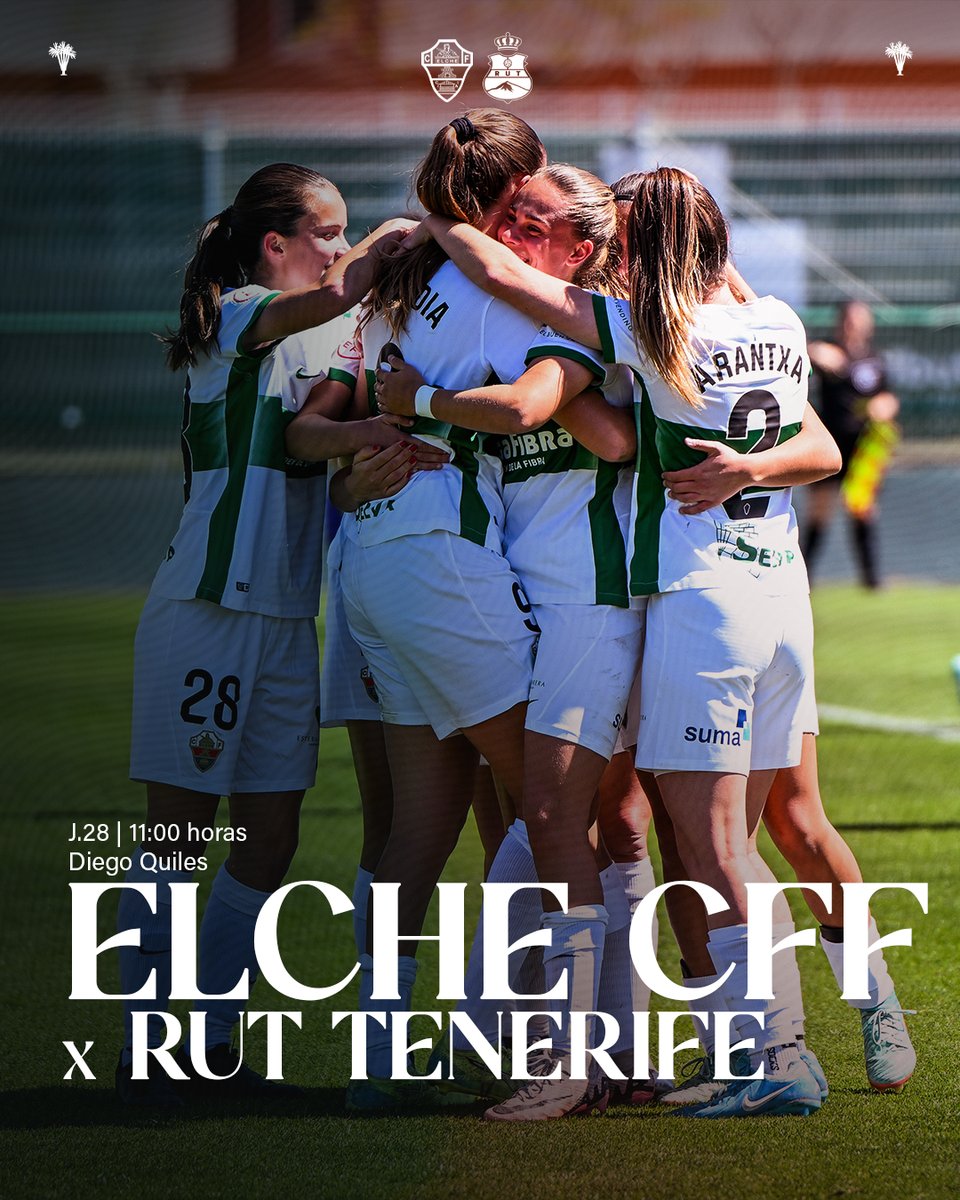 𝑫𝒊́𝒂 𝒊𝒎𝒑𝒐𝒓𝒕𝒂𝒏𝒕𝒆 💚

Juega el 𝑬𝒍𝒄𝒉𝒆 𝑪𝑭𝑭.