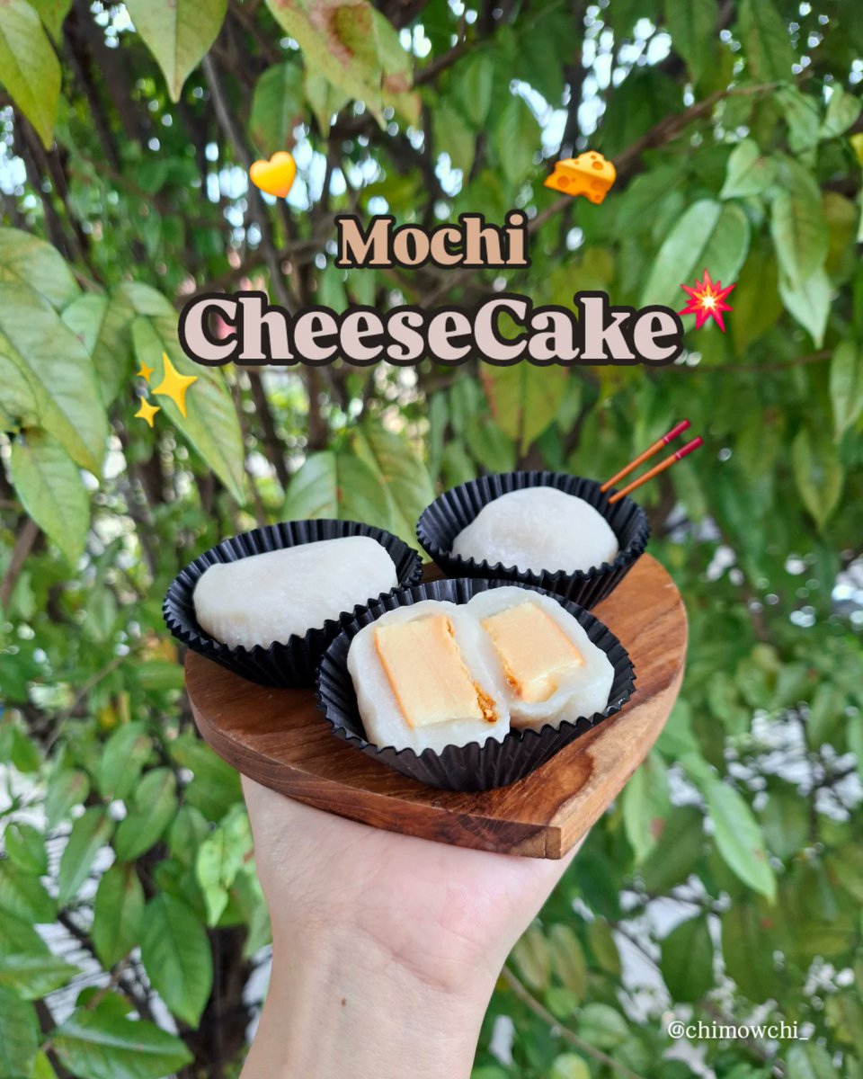 chimowchi_'s tweet photo. NEW 🧀🍰 MOCHI CHEESECAKE
Lembutnya mochi, creamy-nya cheesecake… bikin lidah joget cha-cha~ 💃🕺
Harga?
Rp7.000/pcs — murah meriah!
Rp20.000/3pcs — lebih irit, lebih bahagia 🥹💸
Peringatan: Bisa bikin baper. Soalnya manisnya gak mau pergi dari pikiran 😍
#MochiCheesecake https://t.co/VdkpdKco7t