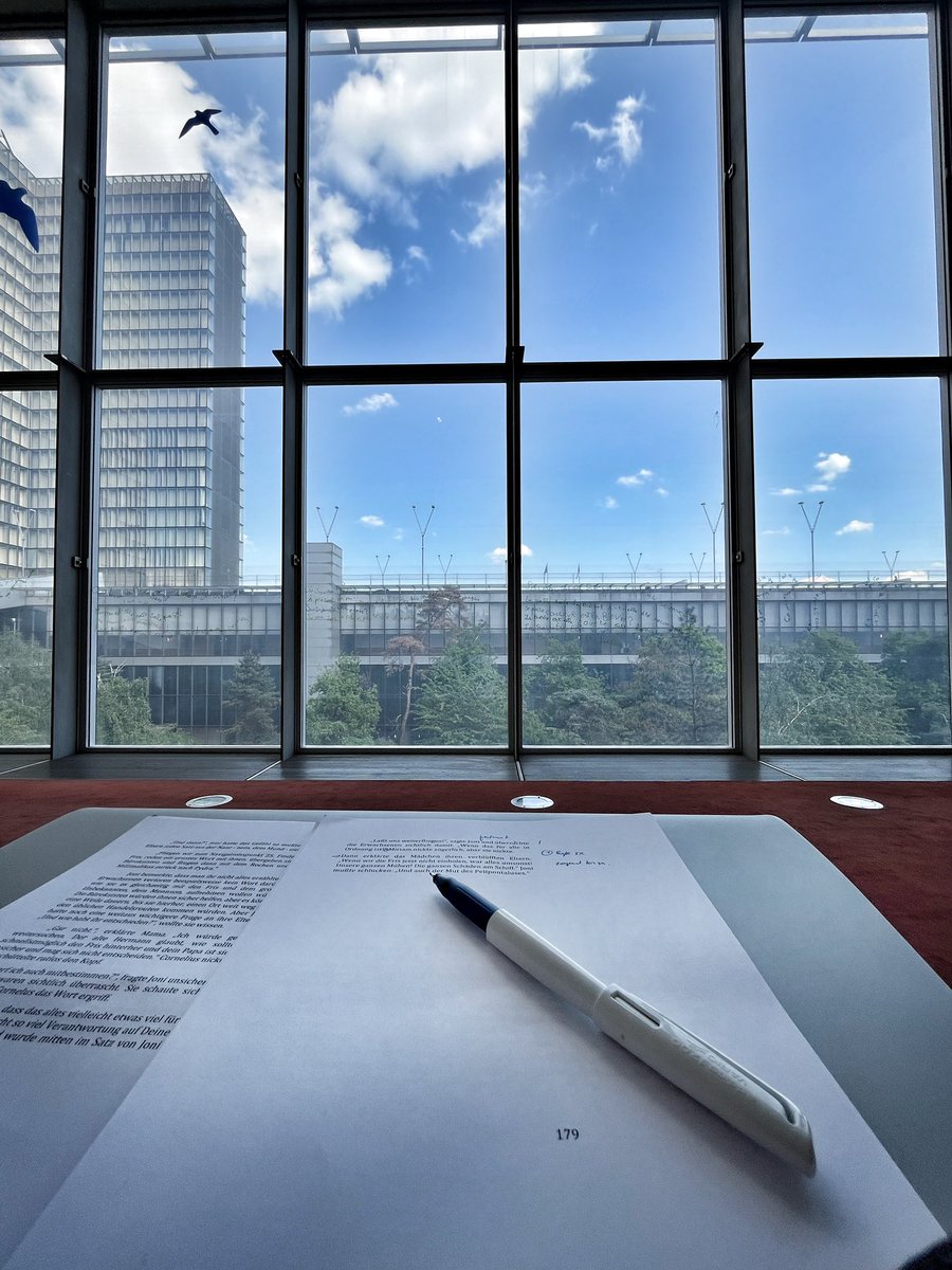 Gestern hatte ich das Glück in der Französischen Nationalgalerie an den Korrekturen fürs Buch arbeiten zu können.