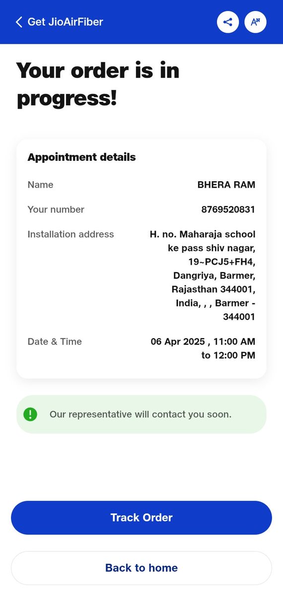 JATBHERARAM1's tweet photo. @JioCare @reliancejio
जिओ कंपनी द्वारा वर्तमान में ग्रामीण क्षेत्रों में नेटवर्क सुधार के लिए जिओ फाइबर के द्वारा ठगा जा रहा है ग्रामीण इलाकों में सिम तो तो पोर्ट कर देते हैं उसके बाद महीने भर तक फाइबर नहीं लगते हैं जिओ कंपनी द्वारा एक नया फ्रॉड चलाया जा रहा है https://t.co/w6ma3StHtC
