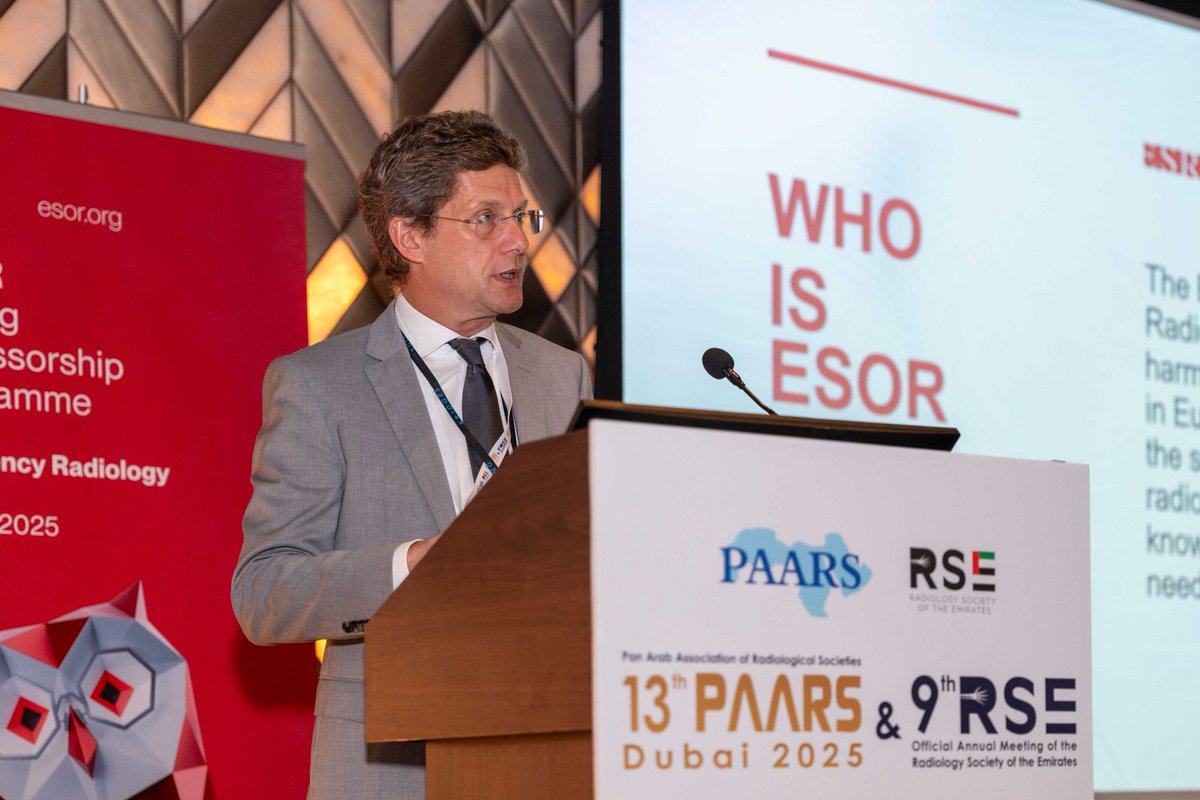 ESOR_myESR's tweet image. Dubai delivered! Thank you!

Great to meet so many engaged radiologists for our Visiting Professorship. 

Amazing talks and discussions on Emergency Radiology with Profs. Loewe, Boban, and Reijnierse and Prof. Jamjoom, our host.

#raduiconfuae
#IPEvents
