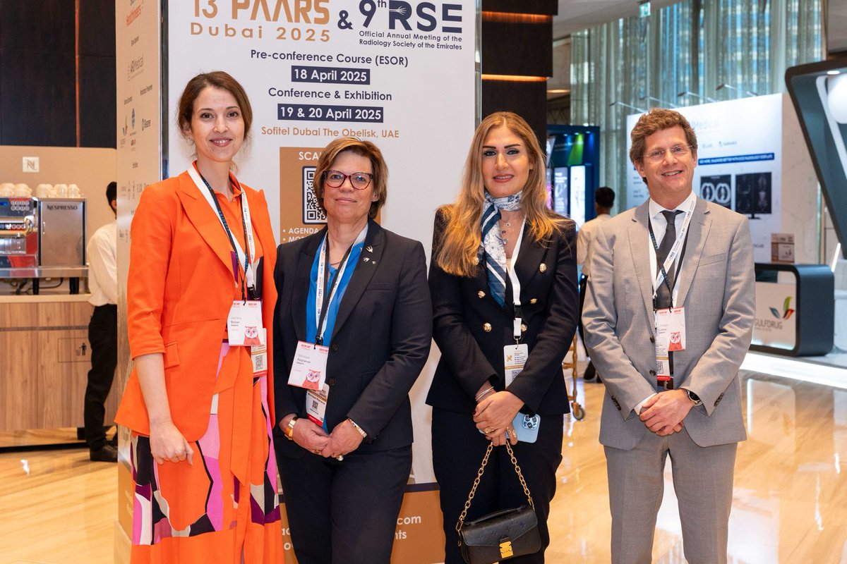 ESOR_myESR's tweet image. Dubai delivered! Thank you!

Great to meet so many engaged radiologists for our Visiting Professorship. 

Amazing talks and discussions on Emergency Radiology with Profs. Loewe, Boban, and Reijnierse and Prof. Jamjoom, our host.

#raduiconfuae
#IPEvents