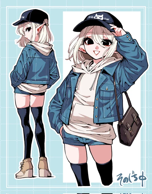 デニムジャケットロゼちゃま 