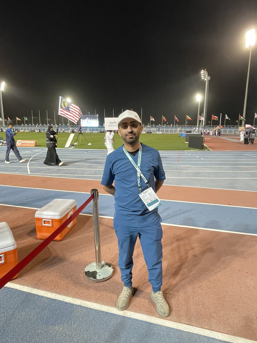 GhassanAlsinan's tweet photo. سعدت بمشاركتي مع الفريق الطبي في بطولة آسيا لألعاب القوى للناشئين والناشئات ال��ي أقيمت في #القطيف 

نشكر جميع المنظمين والكوادر الطبية والمتطوعين على تعاونهم لانجاح هذا الحدث الجميل

#آسيوية_القوى_في_القطيف 
#AsianAthletics 
@athleticksa 
@E1_Cluster 
@E1_QcH https://t.co/5PS5a6GBtP