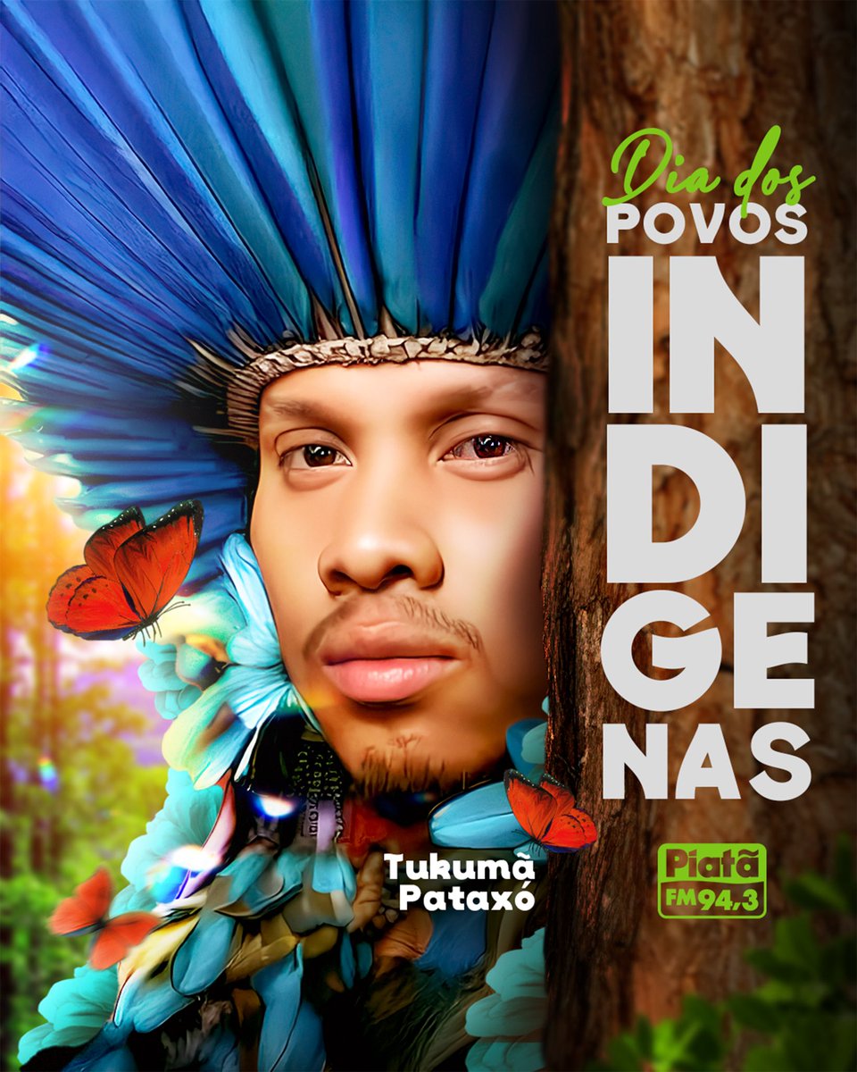 Hoje celebramos a força, a cultura e a sabedoria dos povos originários do nosso país. Que a ancestralidade e a resistência dos povos indígenas sejam reconhecidas e respeitadas todos os dias! #DiaDosPovosIndígenas #PovosOriginários #PiatãFM