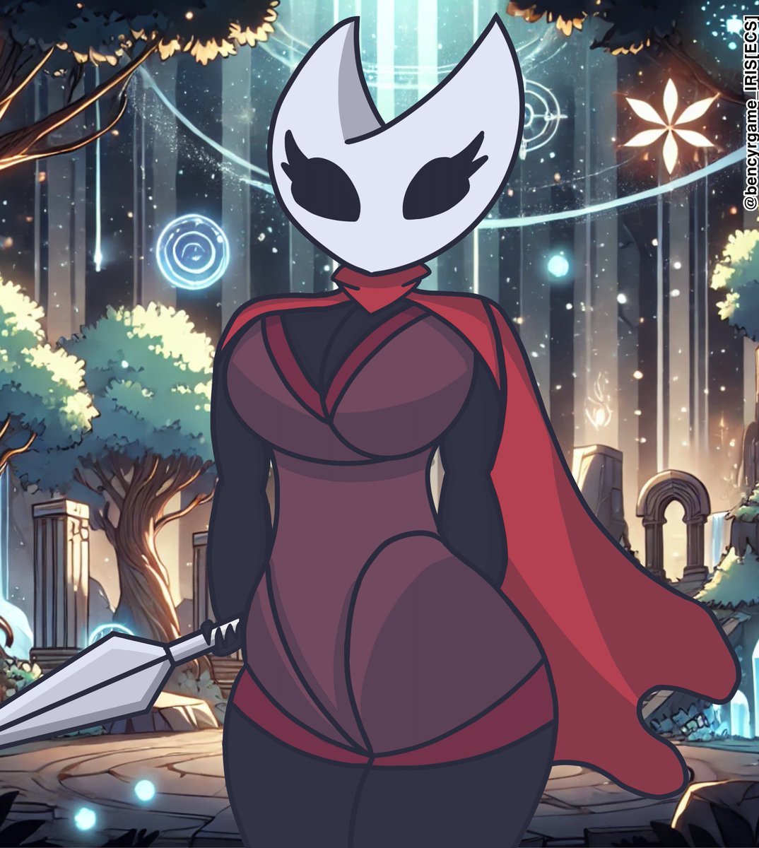 bencyrgame's tweet photo. Un dibujo de hornet 

A drawing of hornet 

の図 hornet 
#hornet #fanart #art #digitalart #hollowknightfanart https://t.co/NoeicmS64l