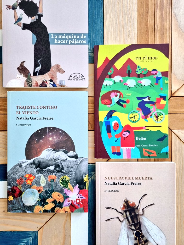 Me hace mucha ilusión poder hablar de libritos con dos escritores a los que admiro, <a href="/nataliag37/">Natalia García Freire🦬</a> y <a href="/juanyrufo/">juan castro</a>.

Será el sábado 26 de abril en <a href="/altamarealibros/">lalibrería_altamarea</a> 📚