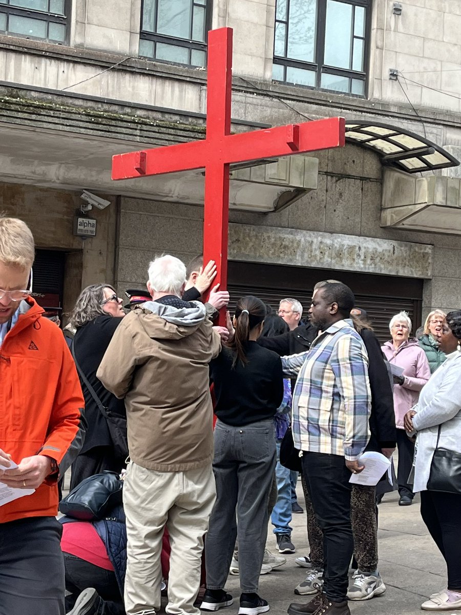 Gather Leeds (@gatherleeds) on Twitter photo Pics from Good Friday open air service at Dortmund Square run by city centre churches. Words from Reverend <a href="/jonswales77/">Rev'd Jon Swales</a> : ‘Repent and believe the Good News’.
<a href="/LeedsMinster/">Leeds Minster</a> <a href="/networkleeds/">Network Leeds</a> <a href="/HolyTrinityBL/">Holy Trinity Boar Lane</a> <a href="/leedssanctuary/">Leeds Sanctuary</a> <a href="/LeedsCathedral/">Leeds Cathedral</a>, <a href="/LeedsCofE/">Diocese of Leeds</a>, <a href="/RevArun/">Arun Arora</a> Pics from Good Friday open air service at Dortmund Square run by city centre churches. Words from Reverend <a href="/jonswales77/">Rev'd Jon Swales</a> : ‘Repent and believe the Good News’.
<a href="/LeedsMinster/">Leeds Minster</a> <a href="/networkleeds/">Network Leeds</a> <a href="/HolyTrinityBL/">Holy Trinity Boar Lane</a> <a href="/leedssanctuary/">Leeds Sanctuary</a> <a href="/LeedsCathedral/">Leeds Cathedral</a>, <a href="/LeedsCofE/">Diocese of Leeds</a>, <a href="/RevArun/">Arun Arora</a>