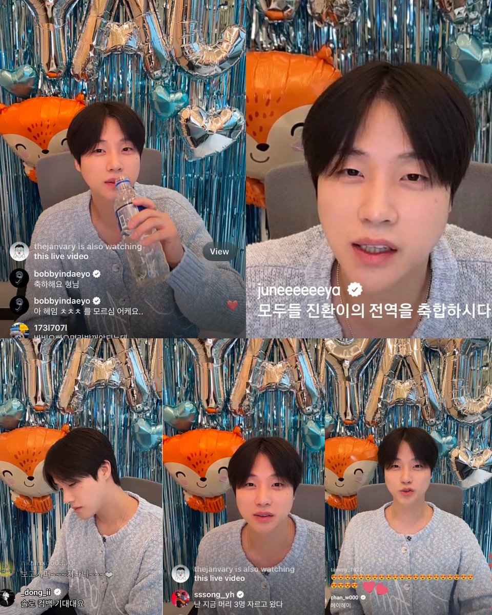 emmiejiwonie_21's tweet photo. 6/6 iKON members on their mathyung Jinhwan first live after his military discharge. ghad i miss them being together 🥹❤️

WELCOME BACK JINHWAN
#HomecomingWithJinhwan https://t.co/fPck93BRzh