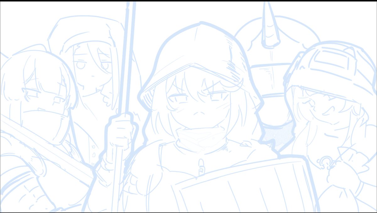 콘티들중 몇개
키랏☆

#riko_art #콘티